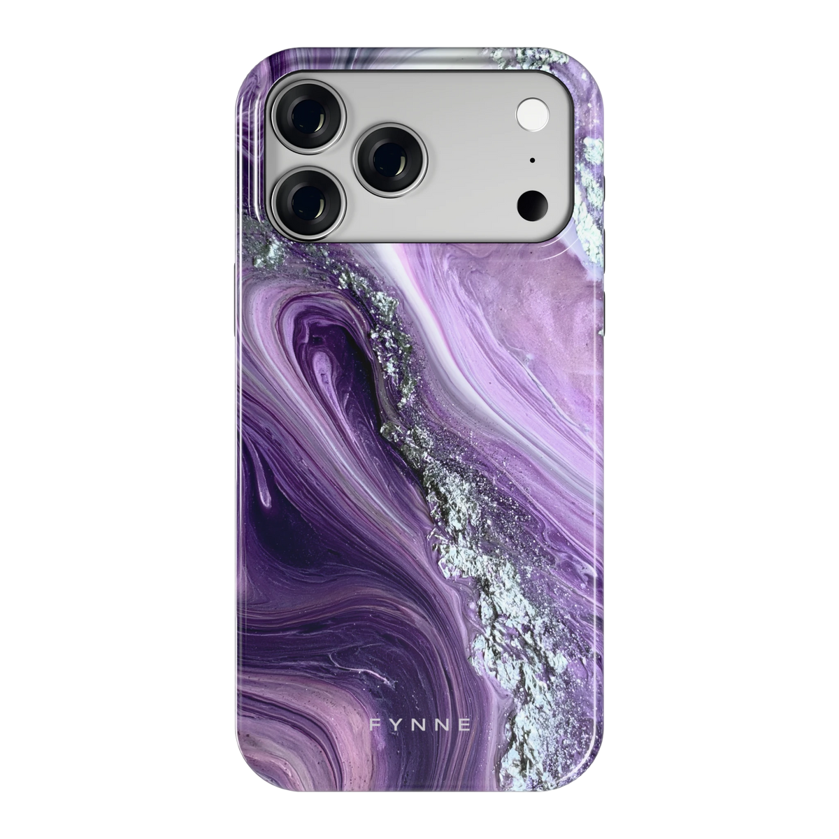 Amethist Swirl hoesje voor iPhone 18 Pro Max, achterkant