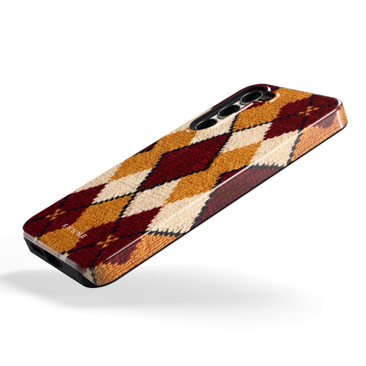 Argyle Breisel hoesje voor Galaxy S23+, schuin