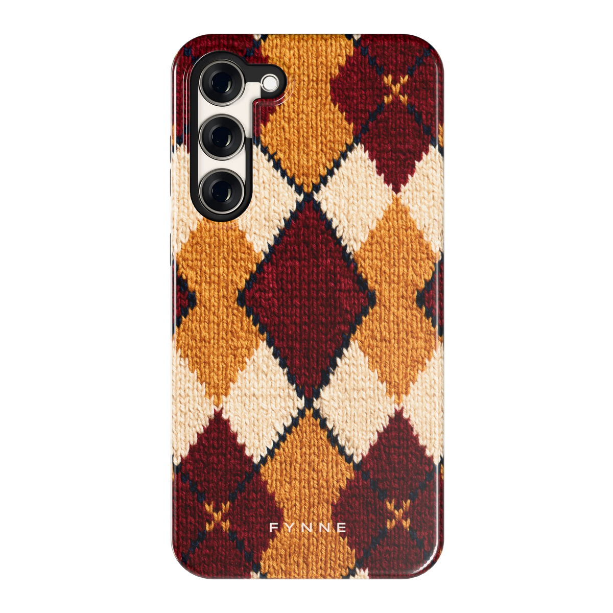 Argyle Breisel hoesje voor Galaxy S23+, achterkant