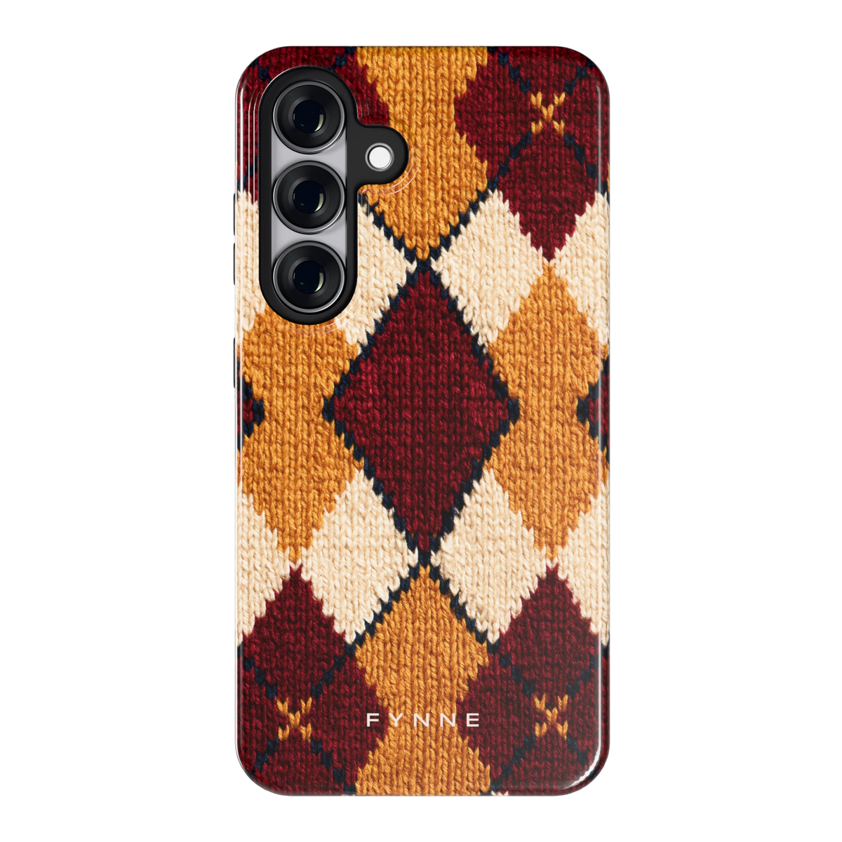 Argyle Breisel hoesje voor Galaxy S25, achterkant
