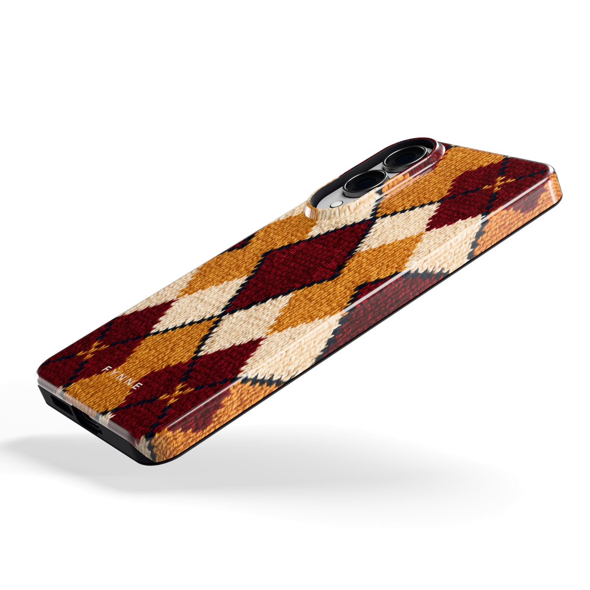 Argyle Breisel hoesje voor Galaxy S25 Edge, schuin