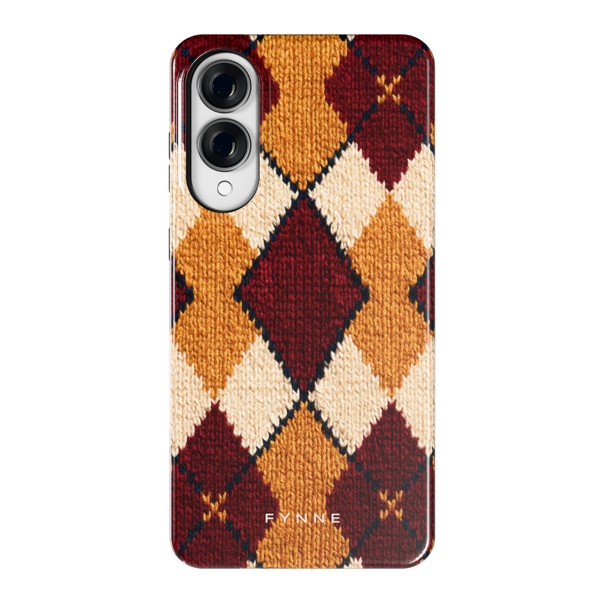 Argyle Breisel hoesje voor Galaxy S25 Edge, achterkant