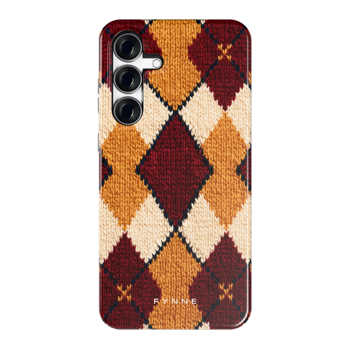Argyle Breisel hoesje voor Galaxy S25 FE, achterkant