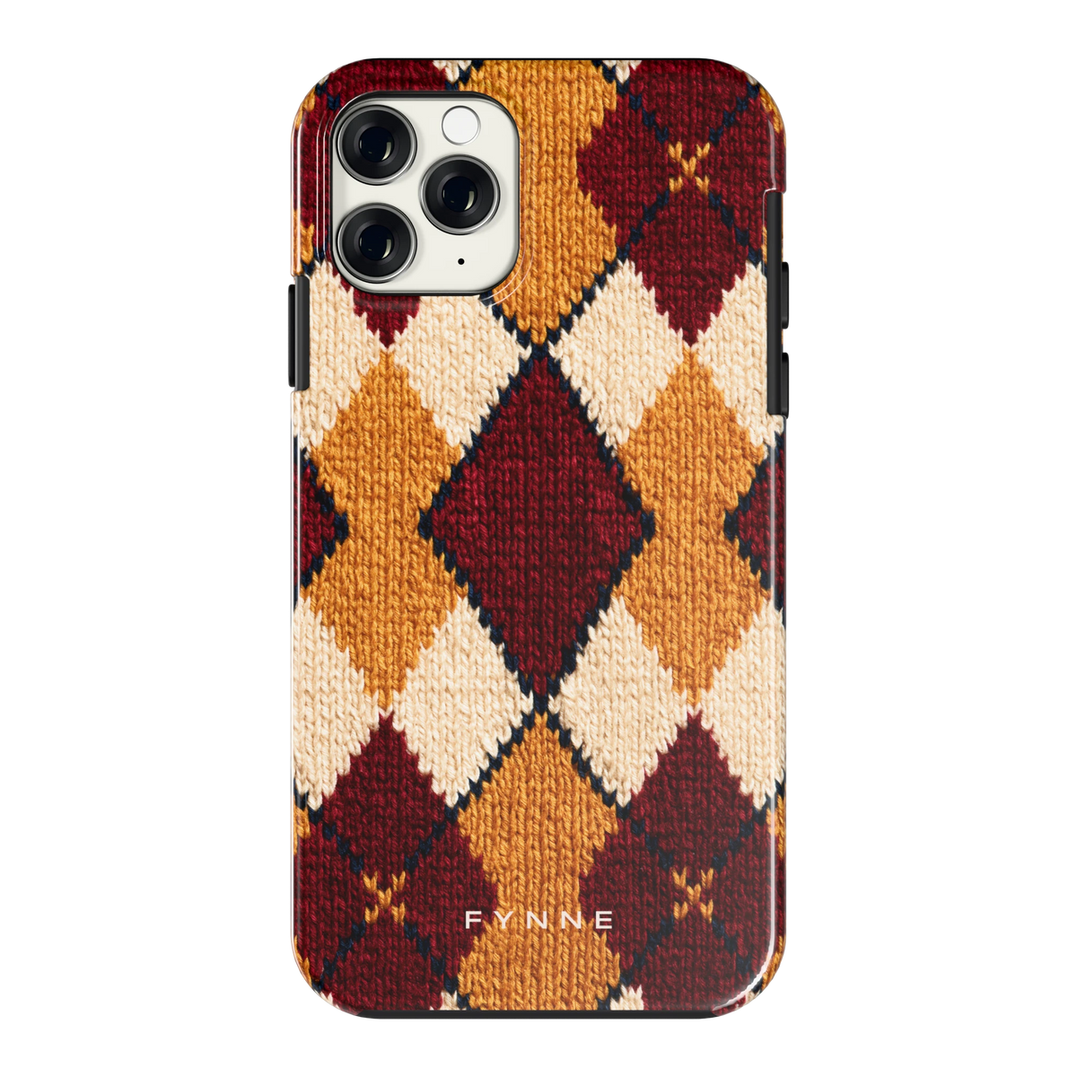 Argyle Breisel hoesje voor iPhone 11 Pro, achterkant