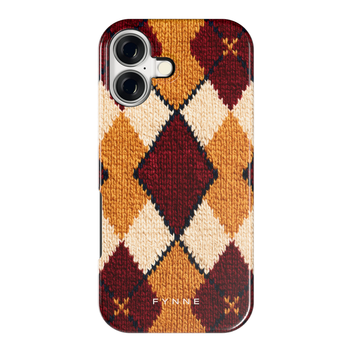 Argyle Breisel hoesje voor iPhone 17, achterkant