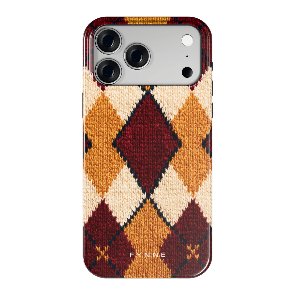 Argyle Breisel hoesje voor iPhone 18 Pro Max, achterkant