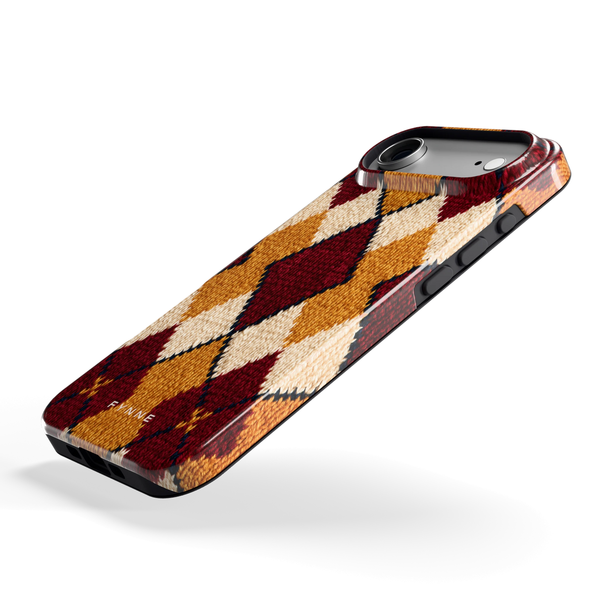 Argyle Breisel hoesje voor iPhone Air, schuin