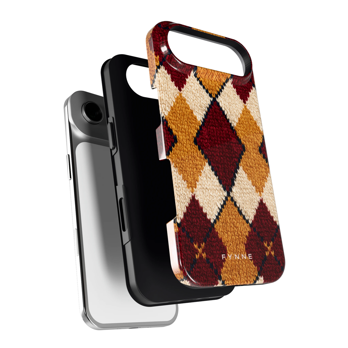 Argyle Breisel hoesje voor iPhone Air, los van de telefoon
