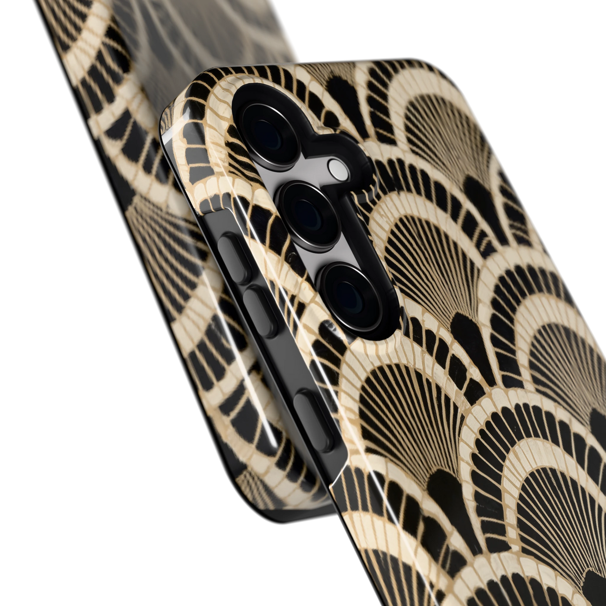 Art-decowaaiers hoesje voor Galaxy S24, close-up