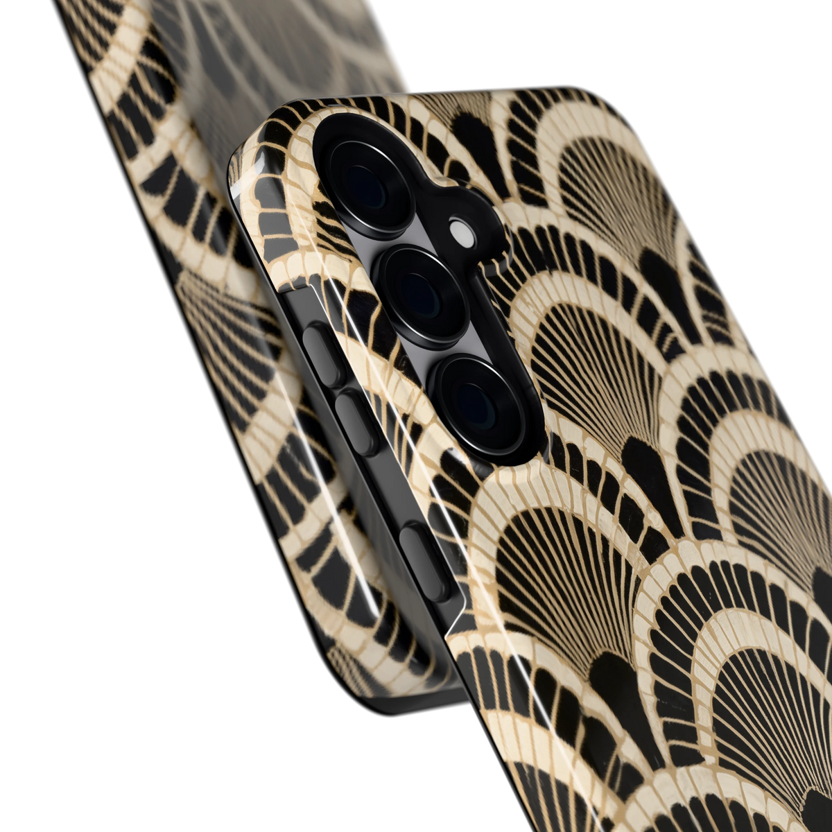 Art-decowaaiers hoesje voor Galaxy S25+, close-up