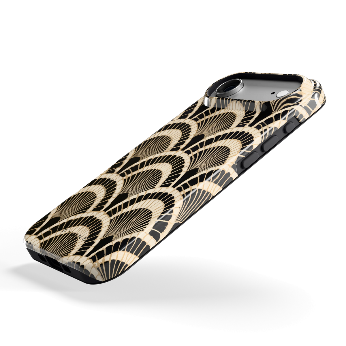 Art-decowaaiers hoesje voor iPhone Air, schuin