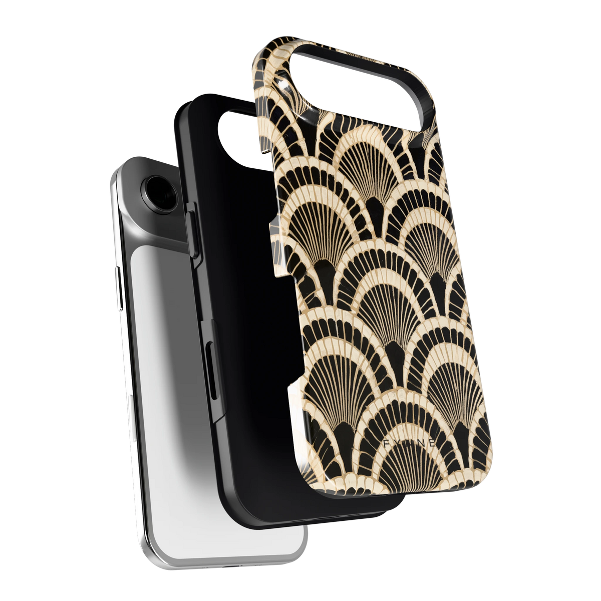 Art-decowaaiers hoesje voor iPhone Air, los van de telefoon