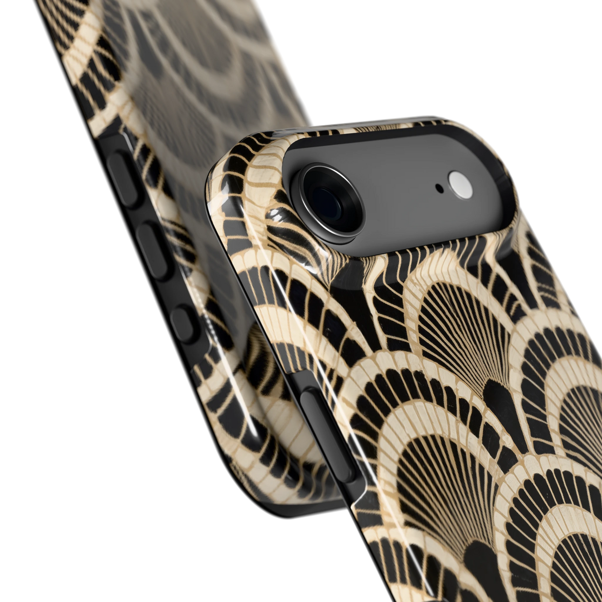 Art-decowaaiers hoesje voor iPhone Air, close-up