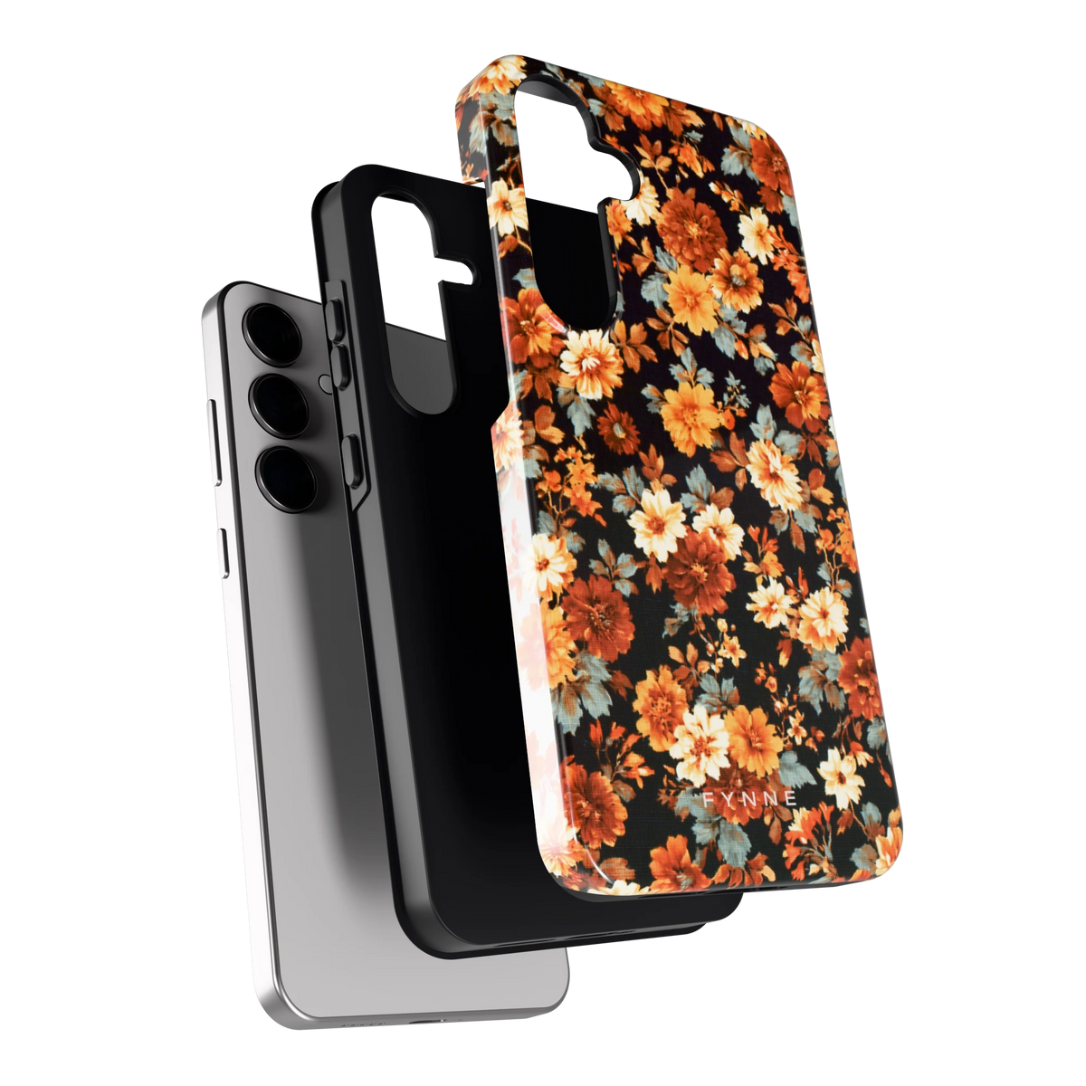 Herfstbloei hoesje voor Galaxy S24+, los van de telefoon