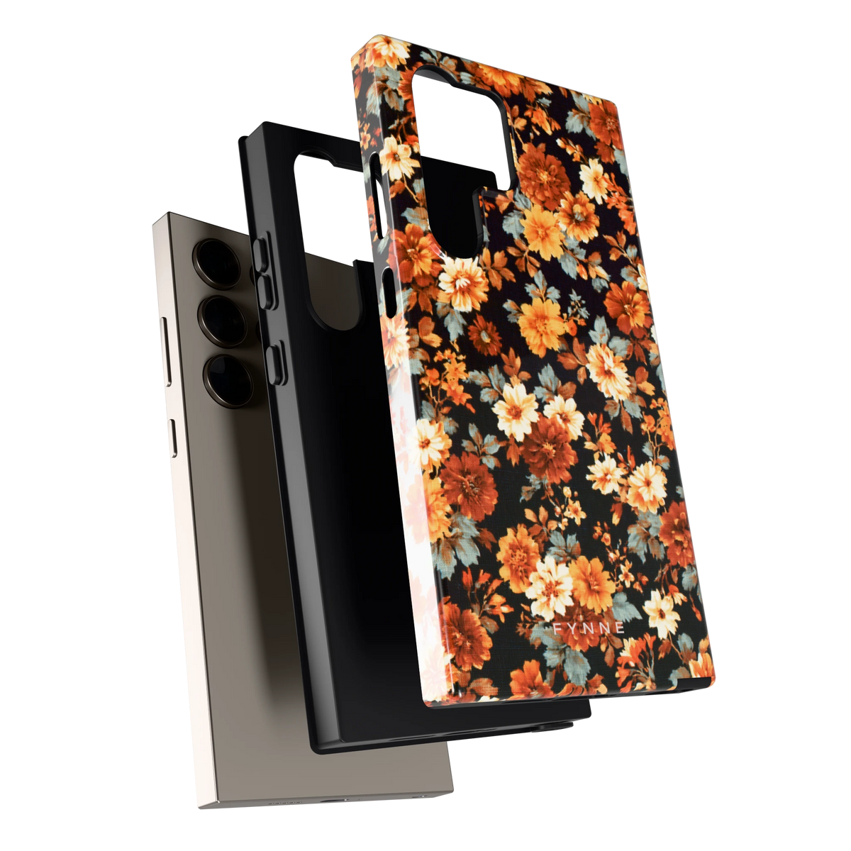Herfstbloei hoesje voor Galaxy S24 Ultra, los van de telefoon