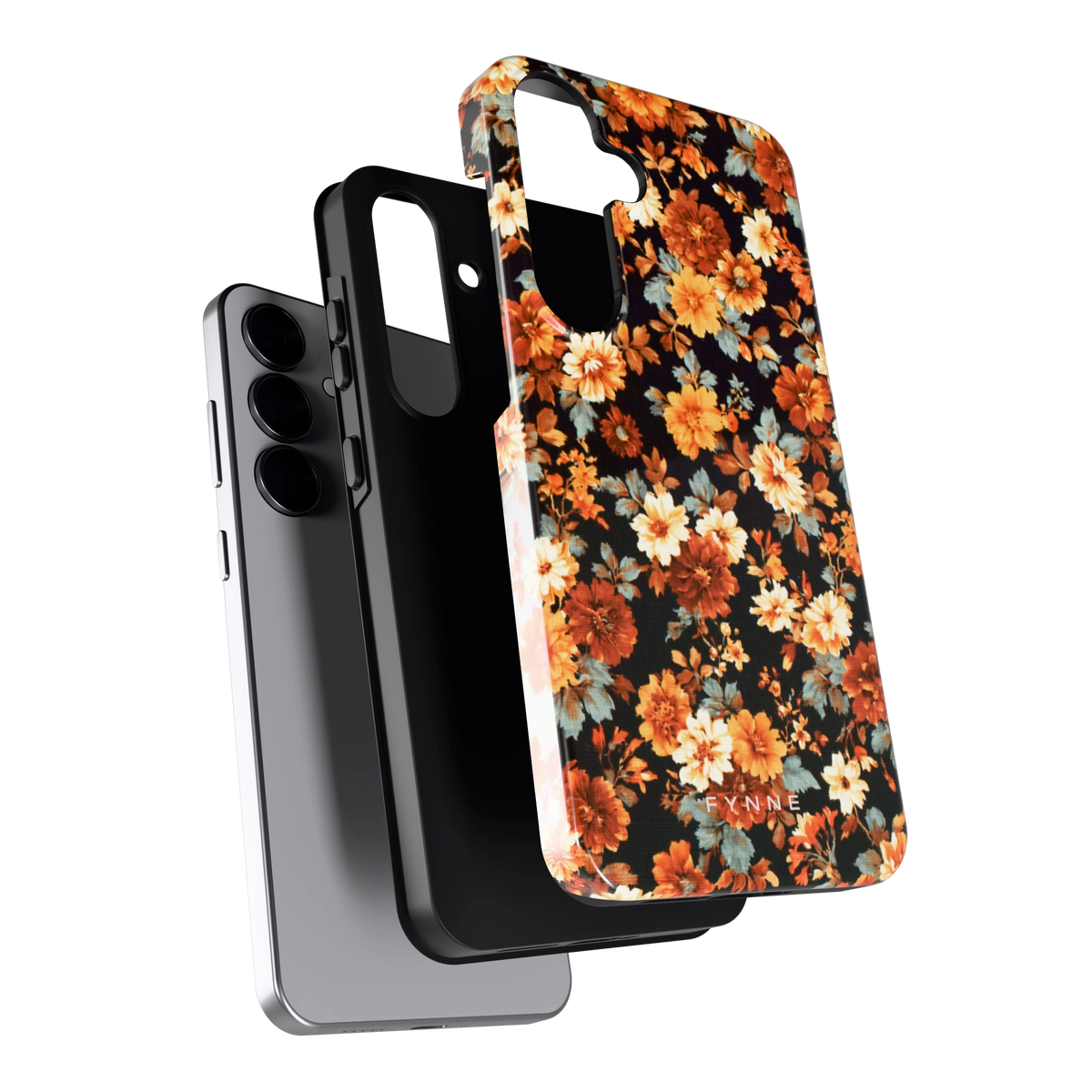 Herfstbloei hoesje voor Galaxy S25+, los van de telefoon