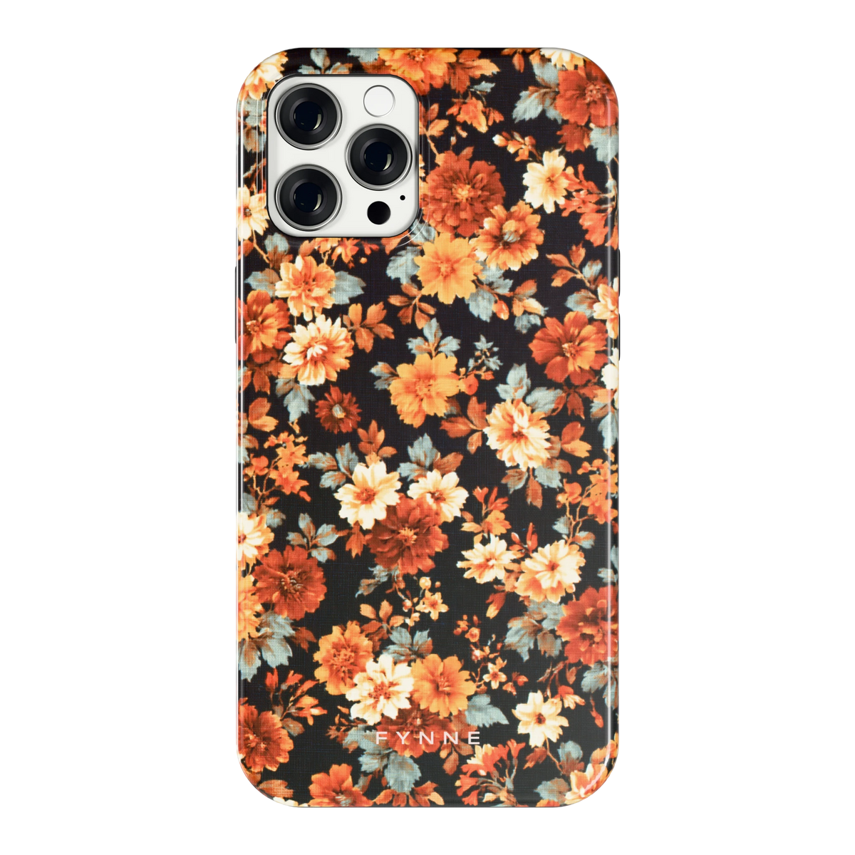Herfstbloei hoesje voor iPhone 12 Pro Max, achterkant