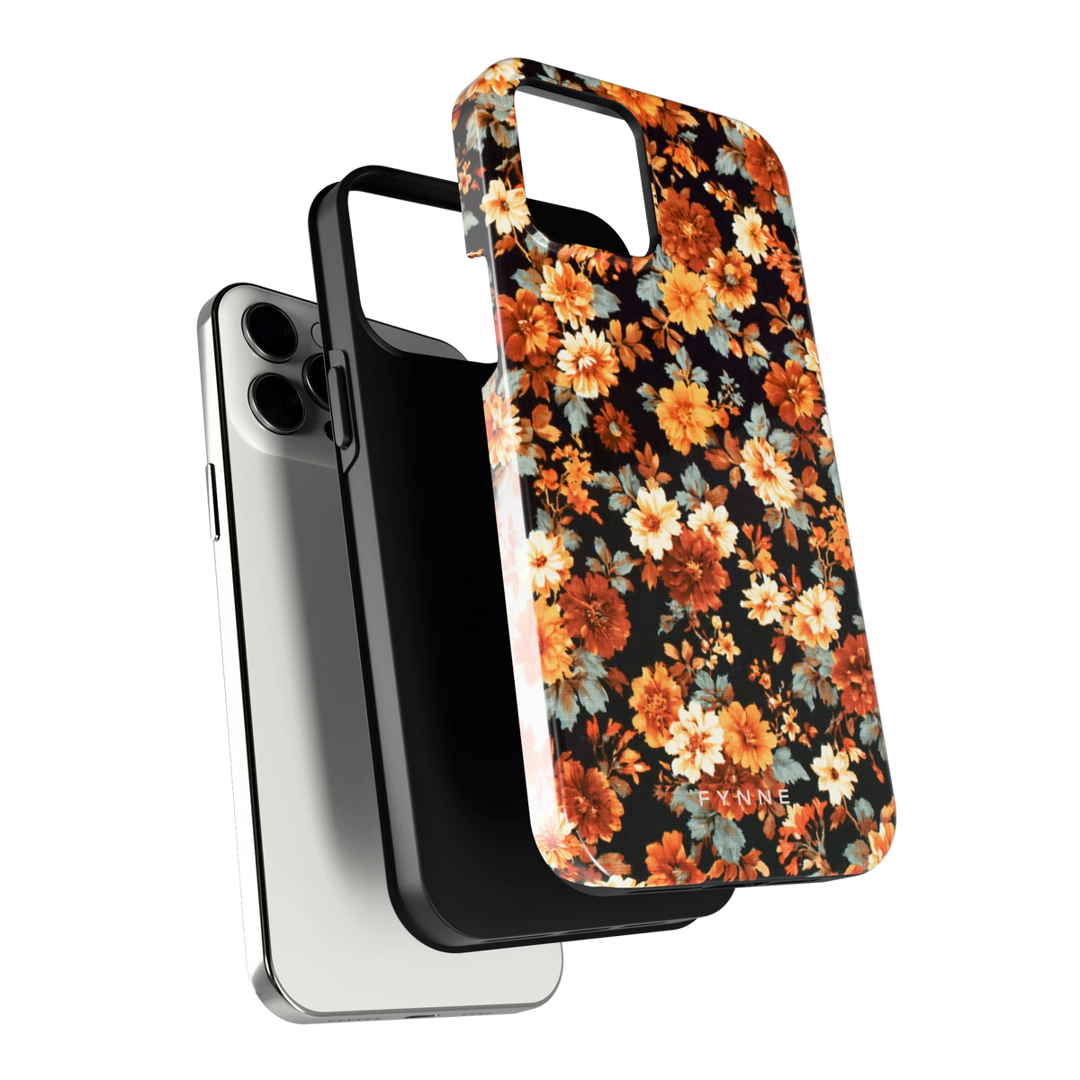 Herfstbloei hoesje voor iPhone 12 Pro Max, los van de telefoon