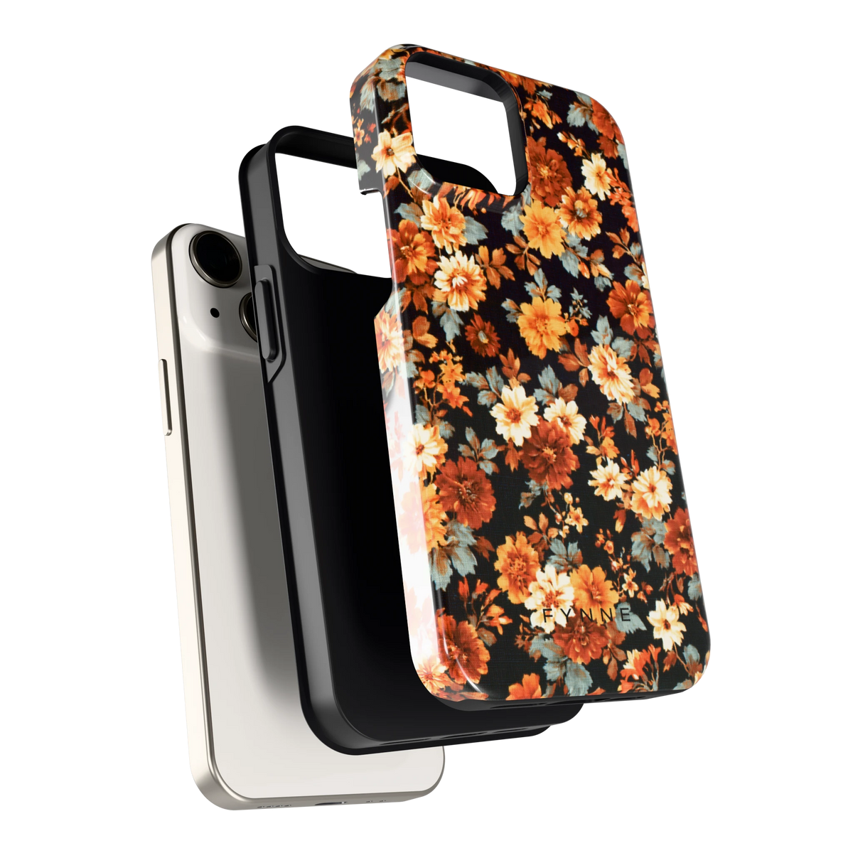 Herfstbloei hoesje voor iPhone 13 mini, los van de telefoon