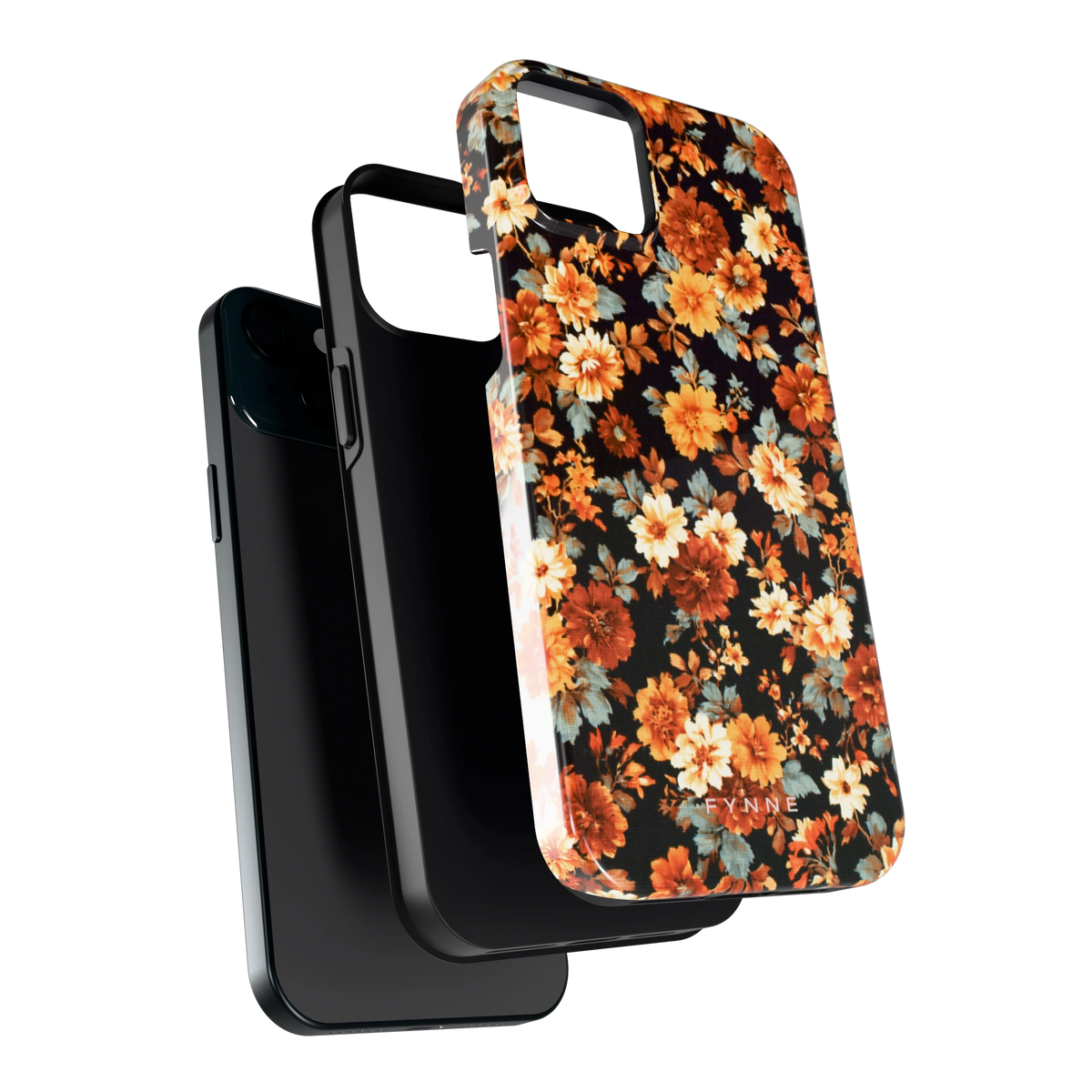 Herfstbloei hoesje voor iPhone 15 Plus, los van de telefoon