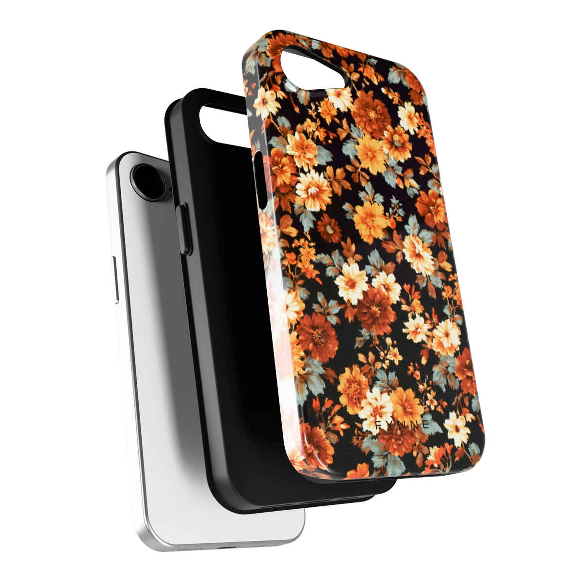 Herfstbloei hoesje voor iPhone 16e, los van de telefoon
