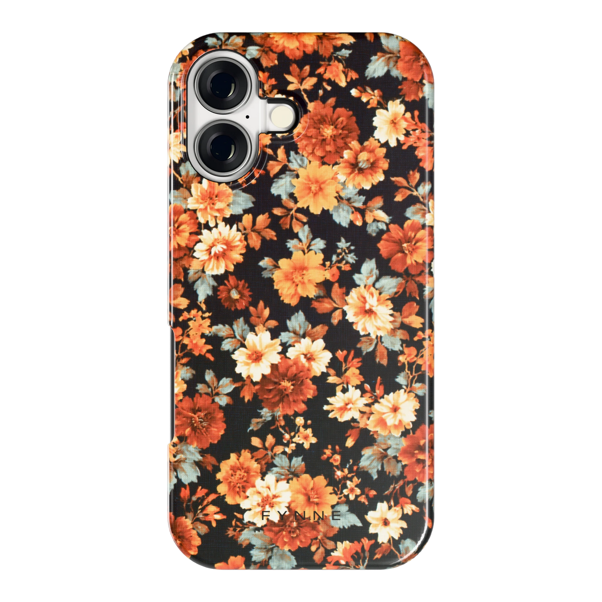 Herfstbloei hoesje voor iPhone 17, achterkant