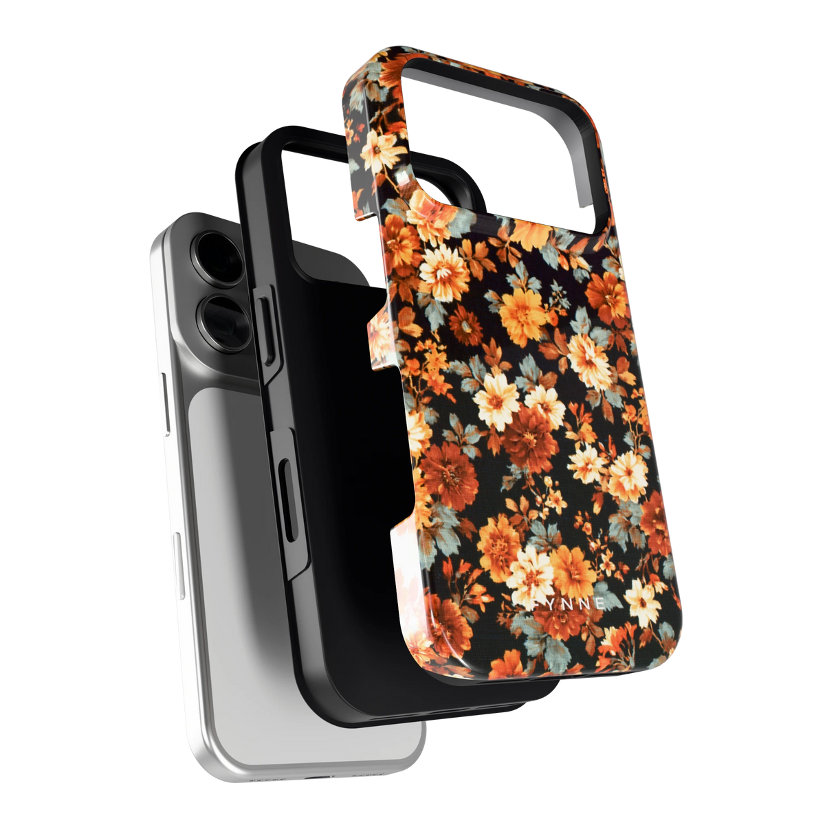 Herfstbloei hoesje voor iPhone 18 Pro, los van de telefoon