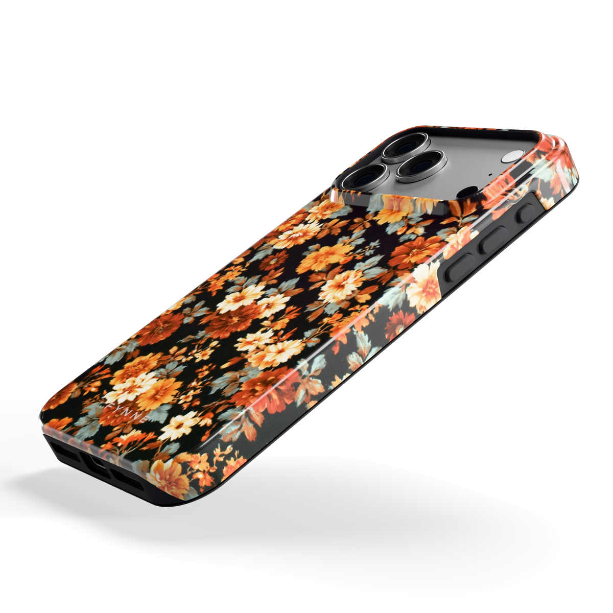 Herfstbloei hoesje voor iPhone 18 Pro Max, schuin