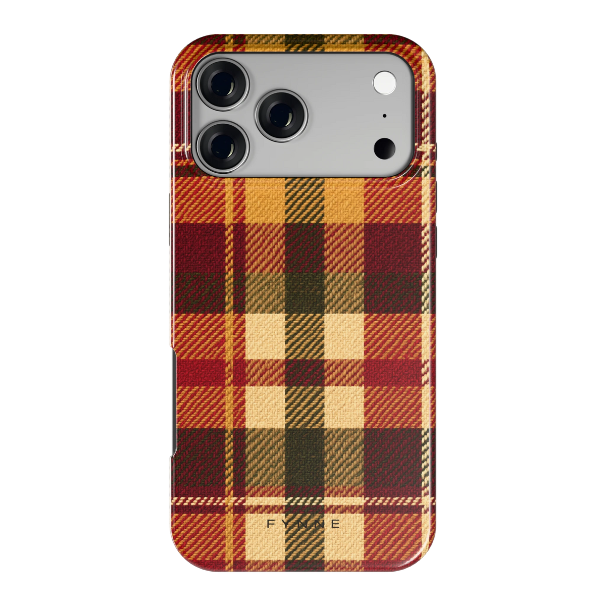 Herfst Tartan hoesje voor iPhone 17 Pro Max, achterkant