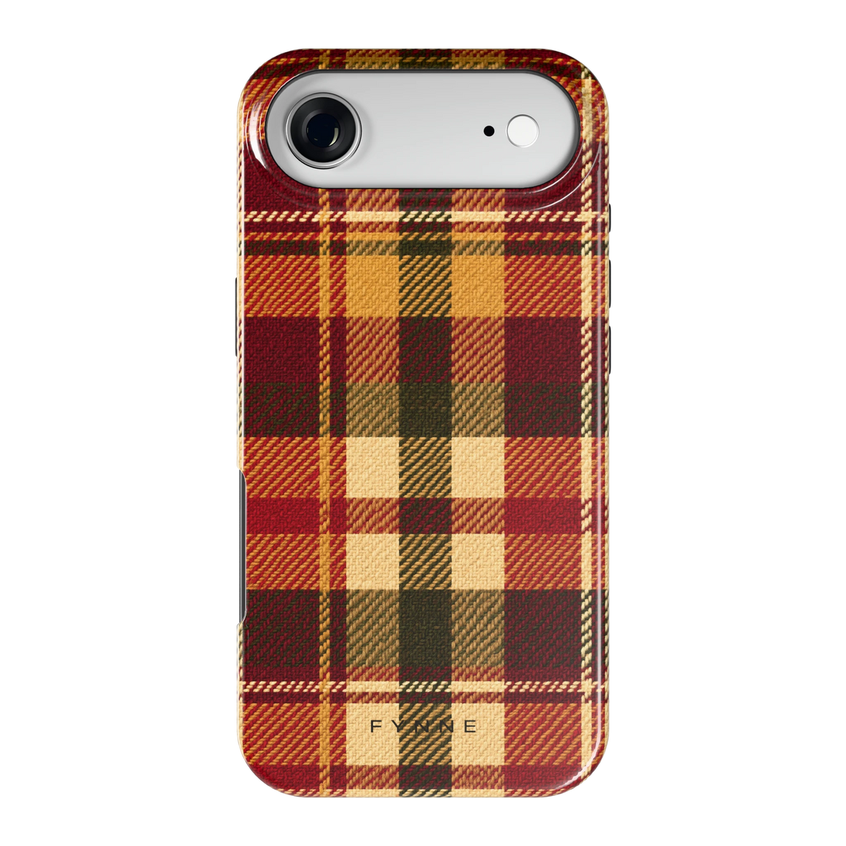 Herfst Tartan hoesje voor iPhone Air, achterkant