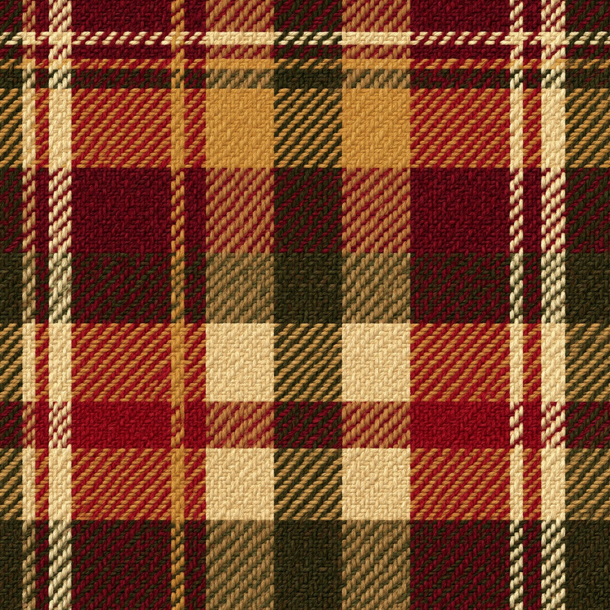 Herfst Tartan, het ontwerp