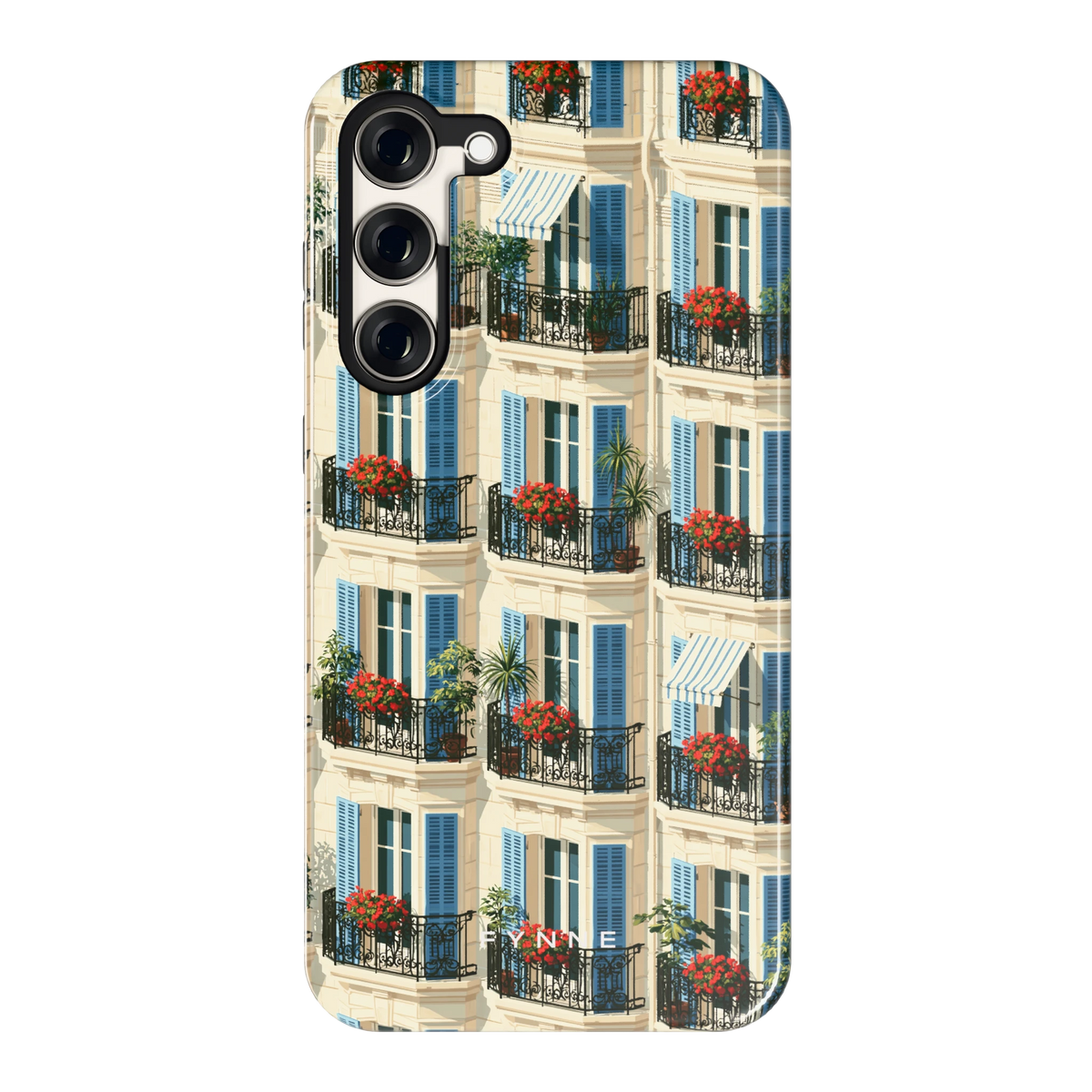 Balkonseizoen hoesje voor Galaxy S23+, achterkant