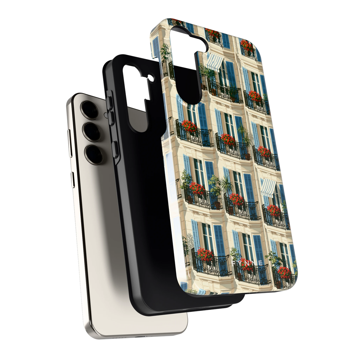 Balkonseizoen hoesje voor Galaxy S23+, los van de telefoon