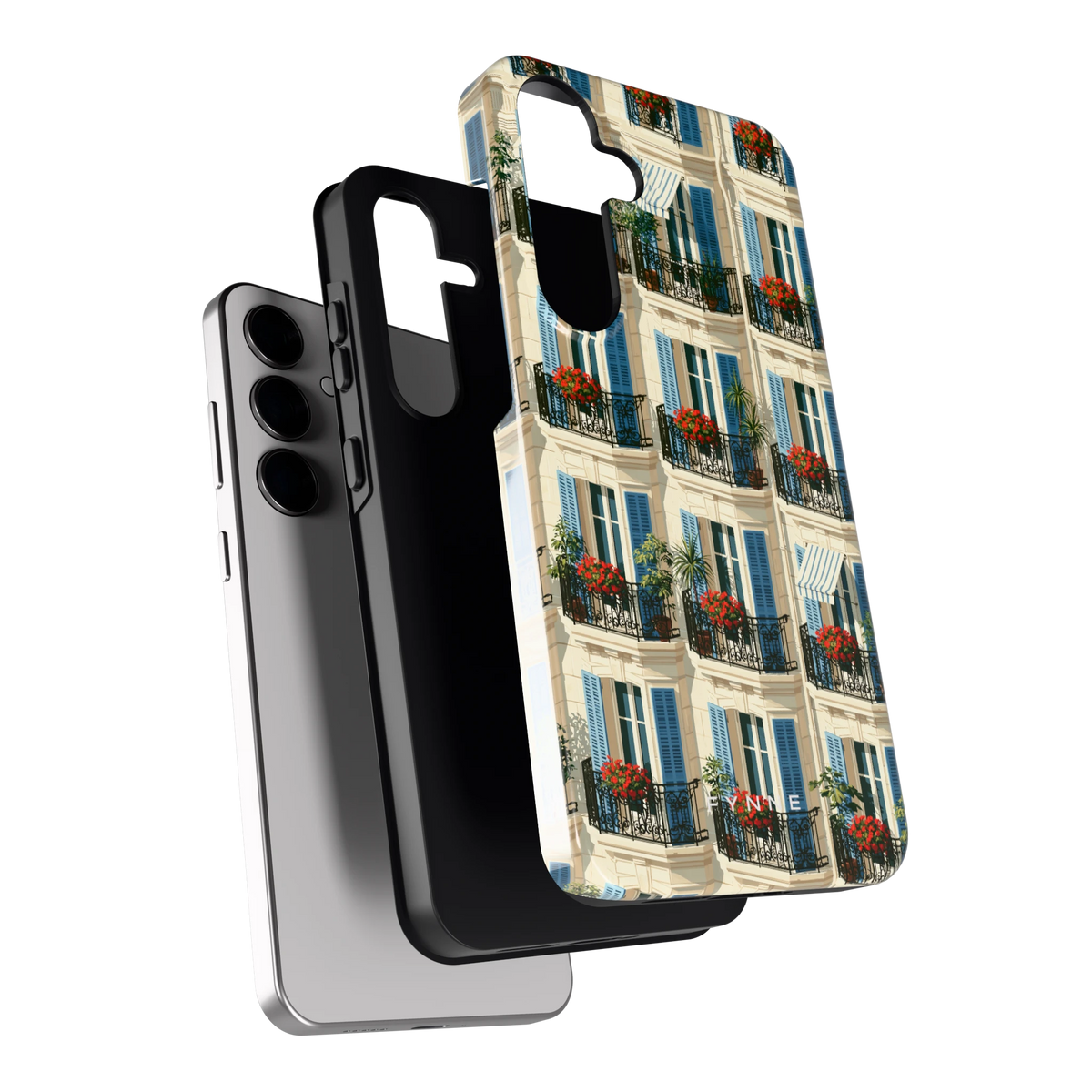 Balkonseizoen hoesje voor Galaxy S24+, los van de telefoon