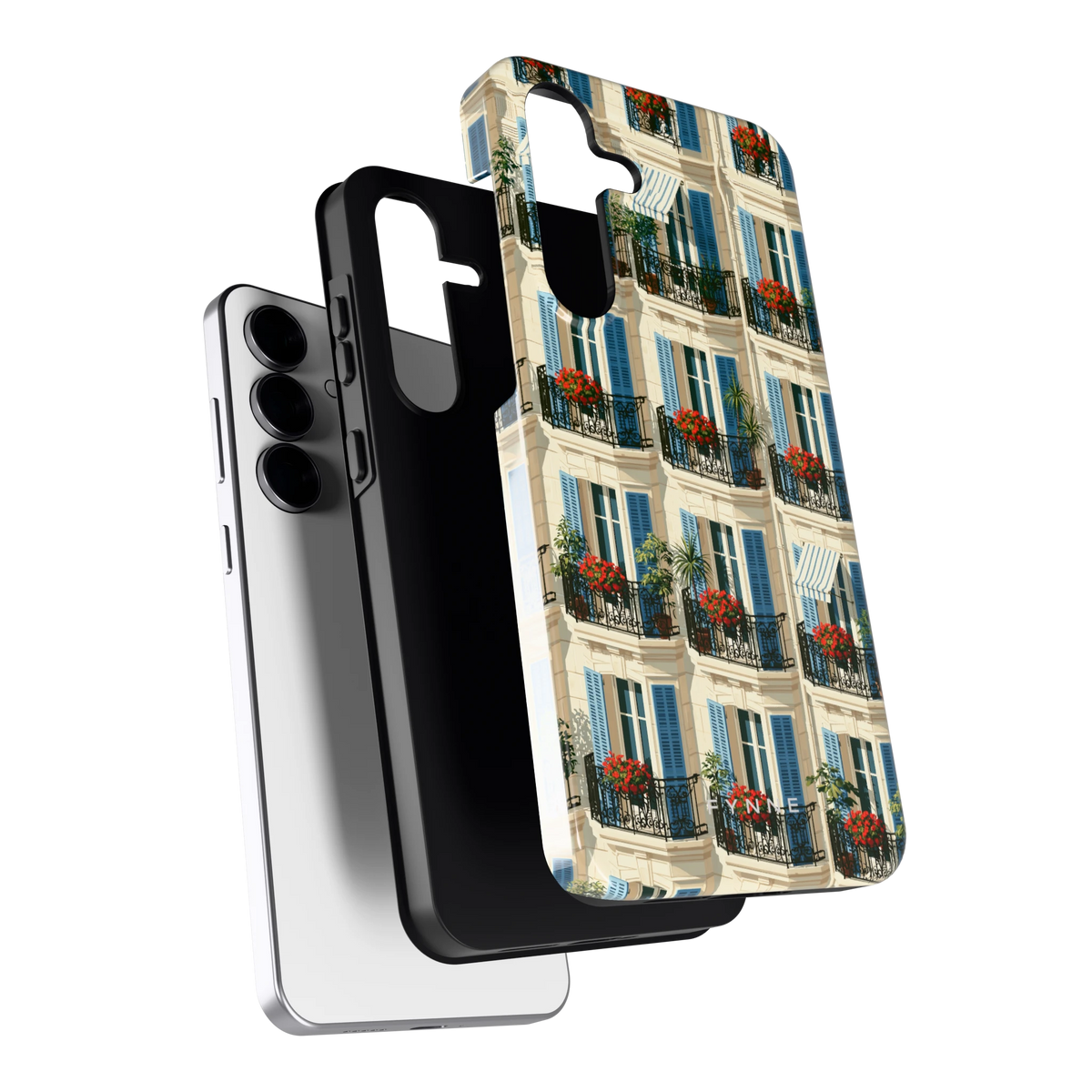 Balkonseizoen hoesje voor Galaxy S25 FE, los van de telefoon