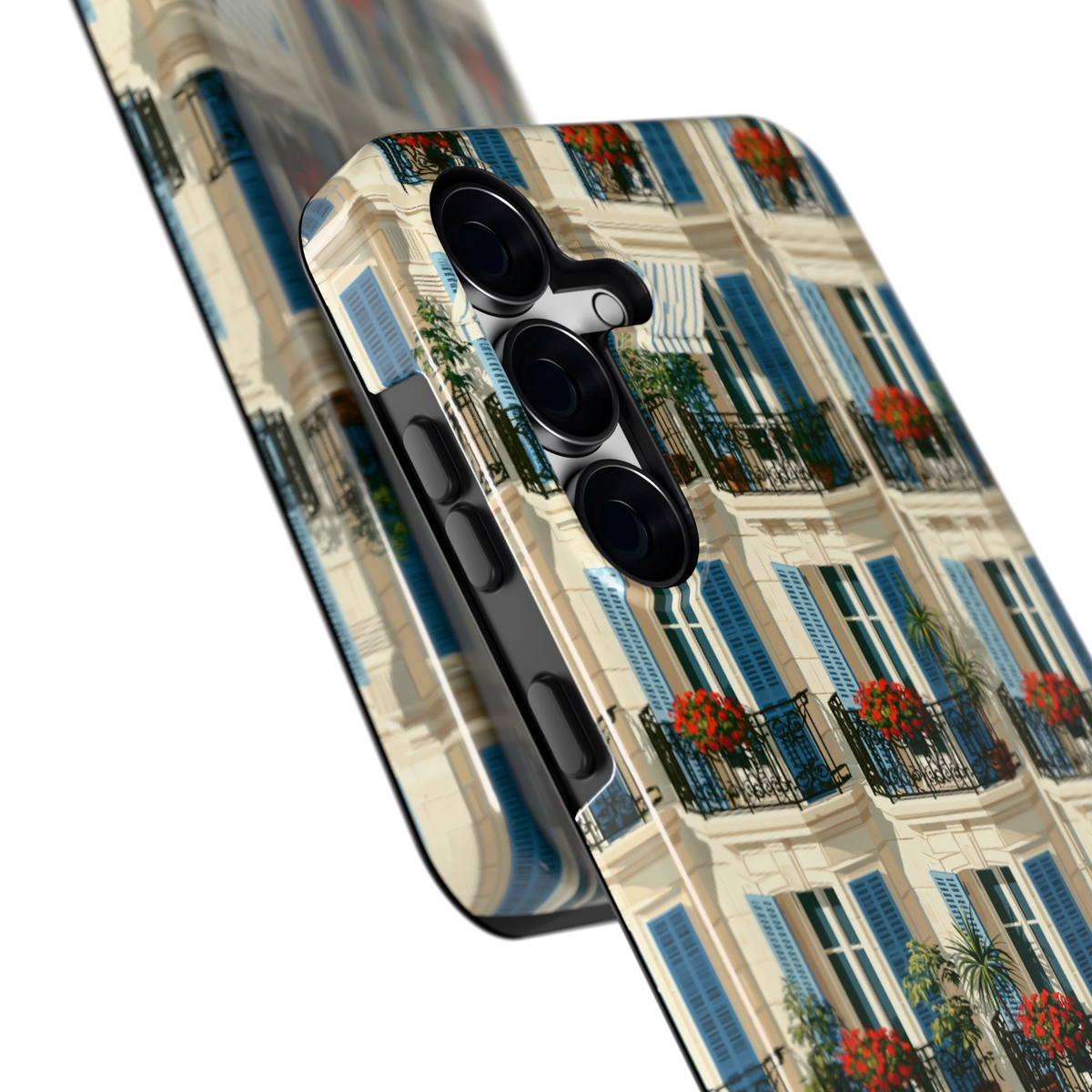 Balkonseizoen hoesje voor Galaxy S25 FE, close-up