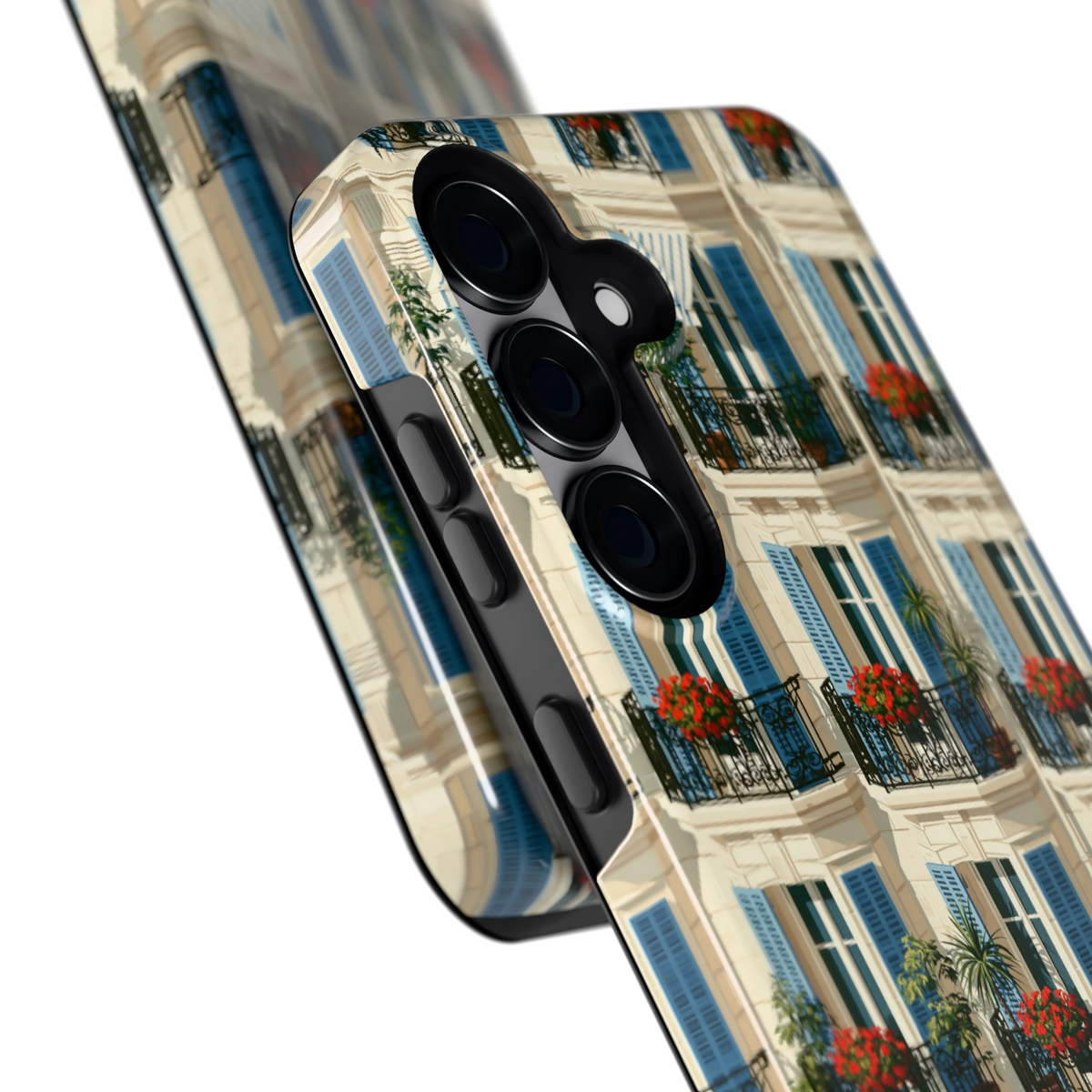 Balkonseizoen hoesje voor Galaxy S25, close-up