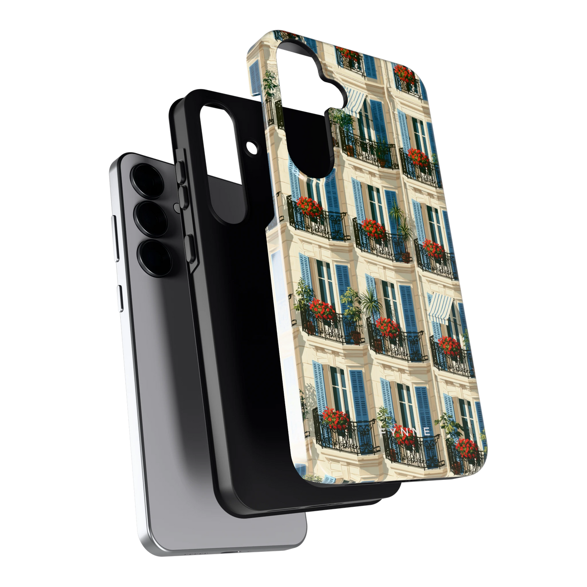 Balkonseizoen hoesje voor Galaxy S25+, los van de telefoon