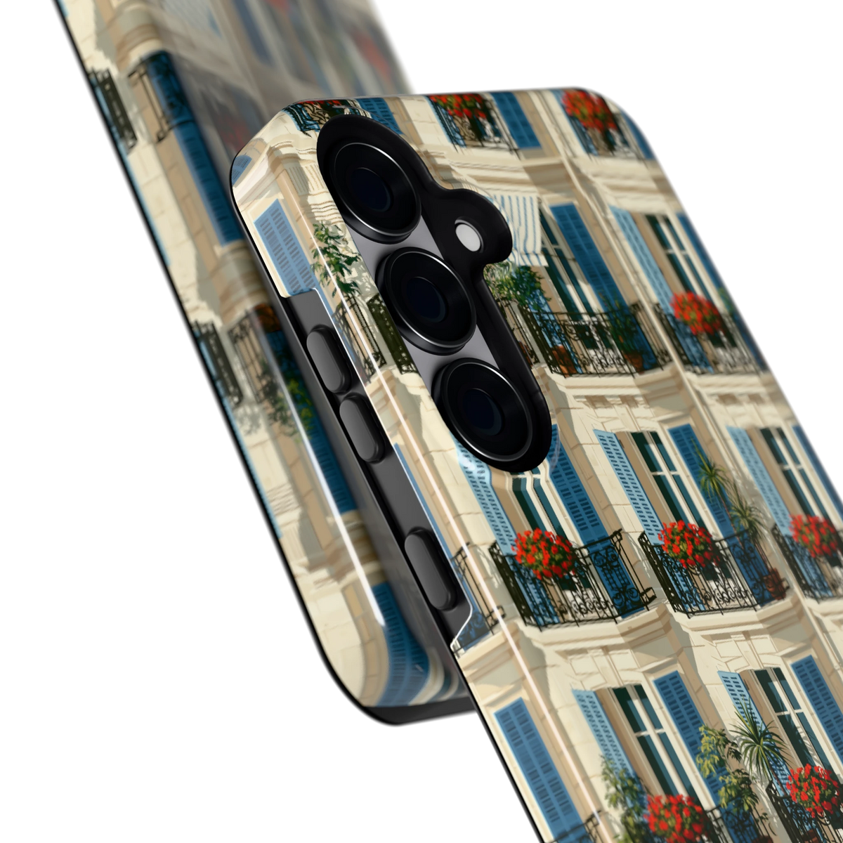 Balkonseizoen hoesje voor Galaxy S25+, close-up