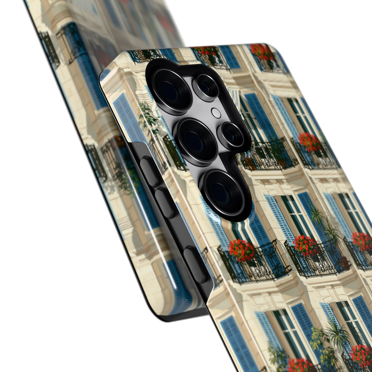 Balkonseizoen hoesje voor Galaxy S25 Ultra, close-up