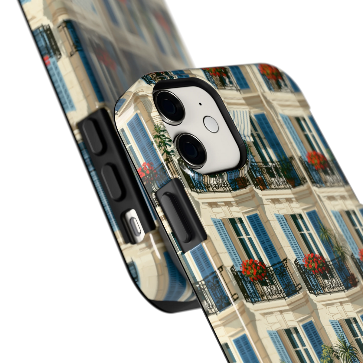 Balkonseizoen hoesje voor iPhone 11, close-up
