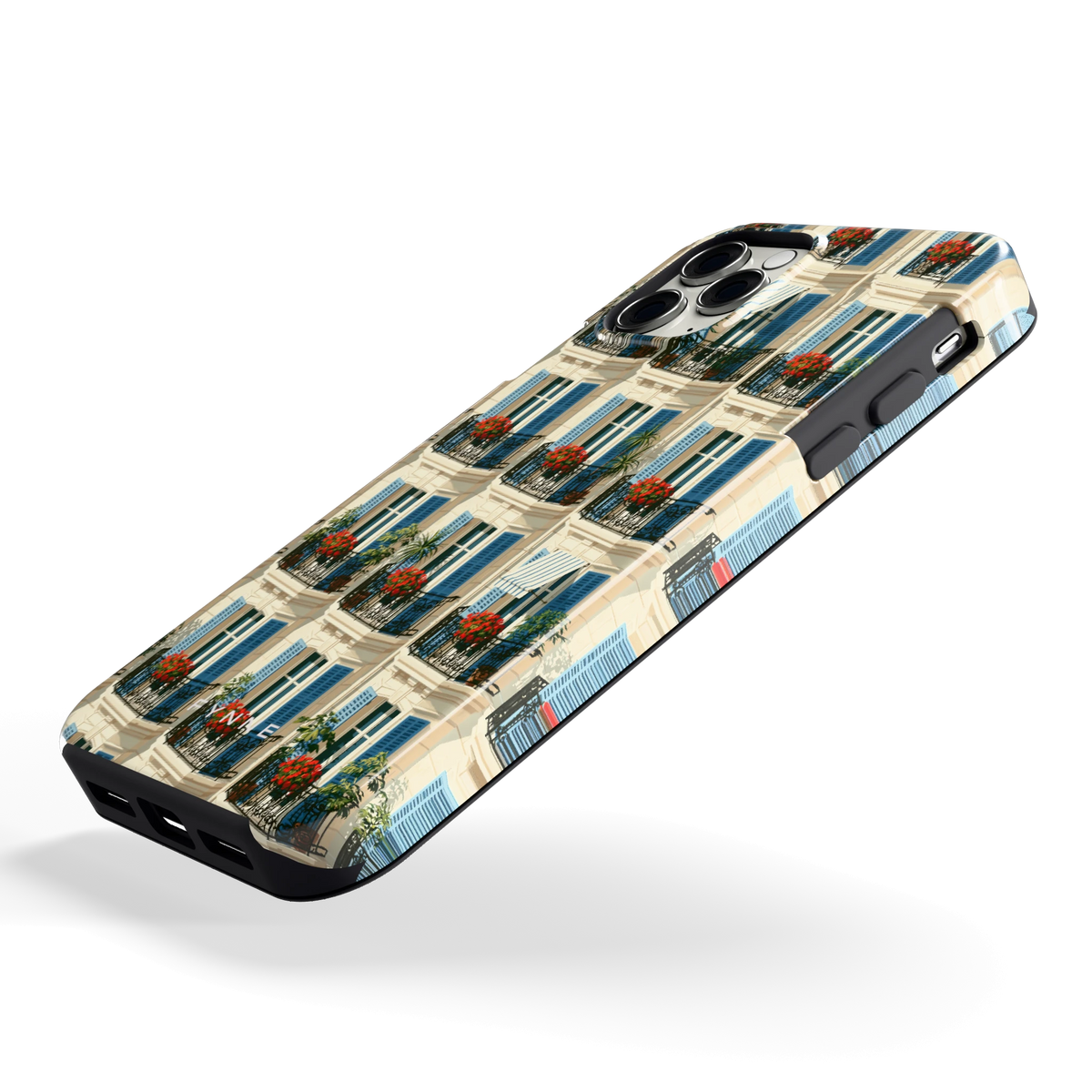 Balkonseizoen hoesje voor iPhone 11 Pro, schuin
