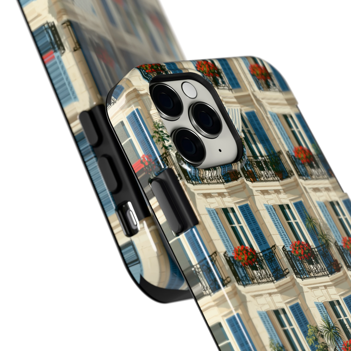 Balkonseizoen hoesje voor iPhone 11 Pro, close-up