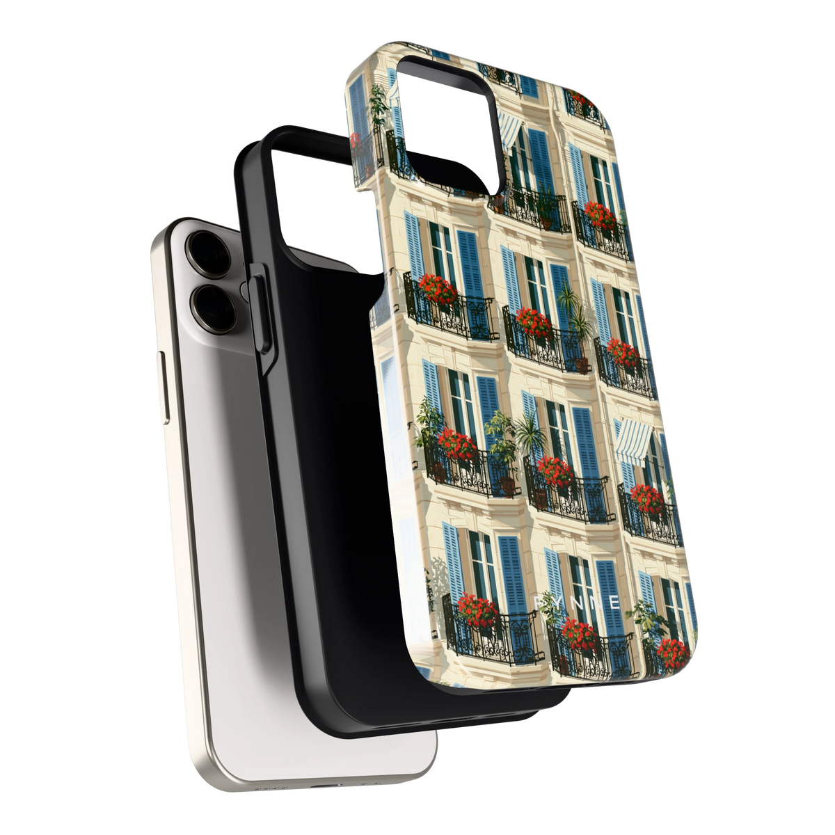 Balkonseizoen hoesje voor iPhone 12 mini, los van de telefoon
