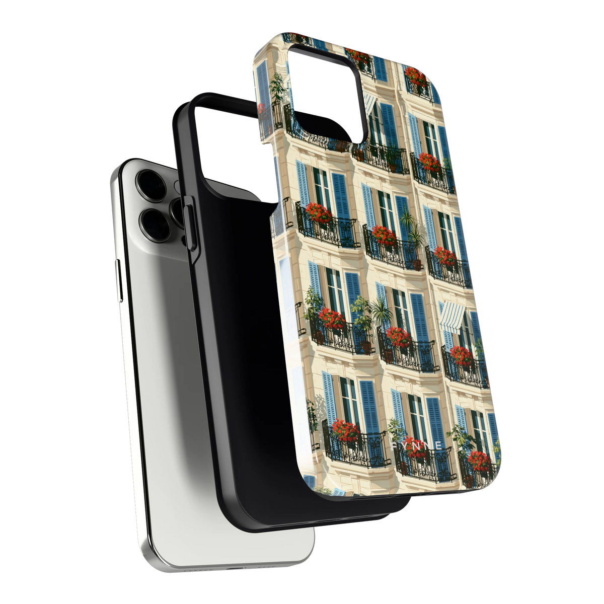Balkonseizoen hoesje voor iPhone 12 Pro Max, los van de telefoon