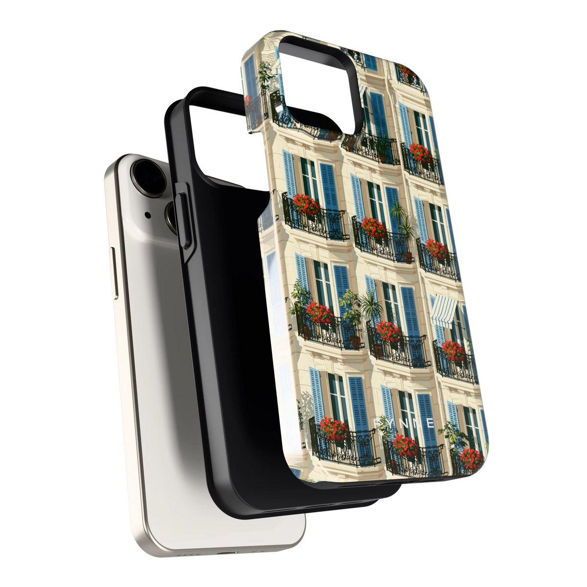Balkonseizoen hoesje voor iPhone 13 mini, los van de telefoon