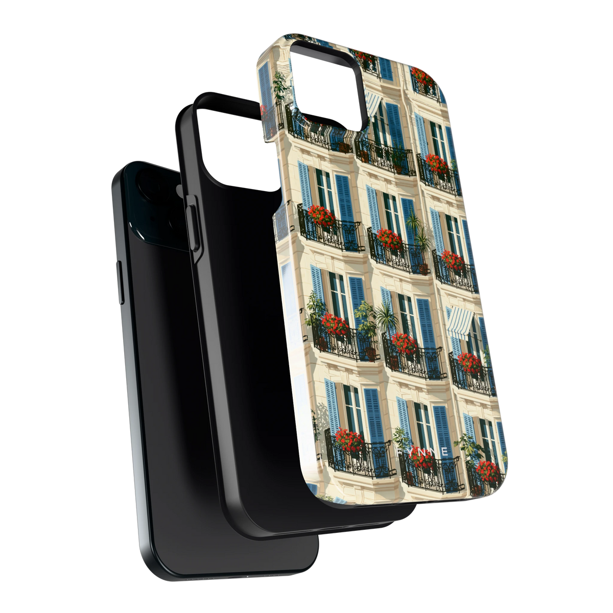 Balkonseizoen hoesje voor iPhone 15 Plus, los van de telefoon