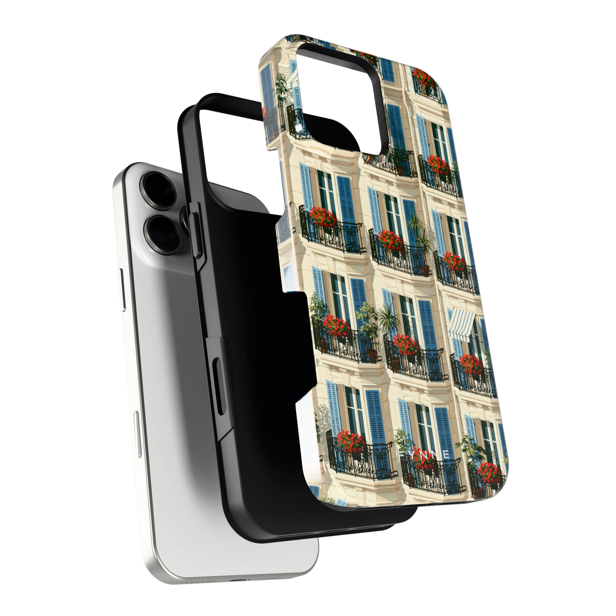 Balkonseizoen hoesje voor iPhone 16 Pro Max, los van de telefoon