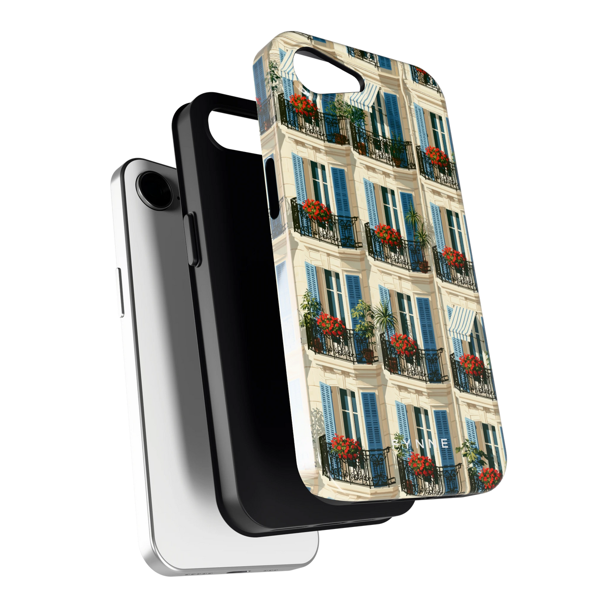 Balkonseizoen hoesje voor iPhone 16e, los van de telefoon
