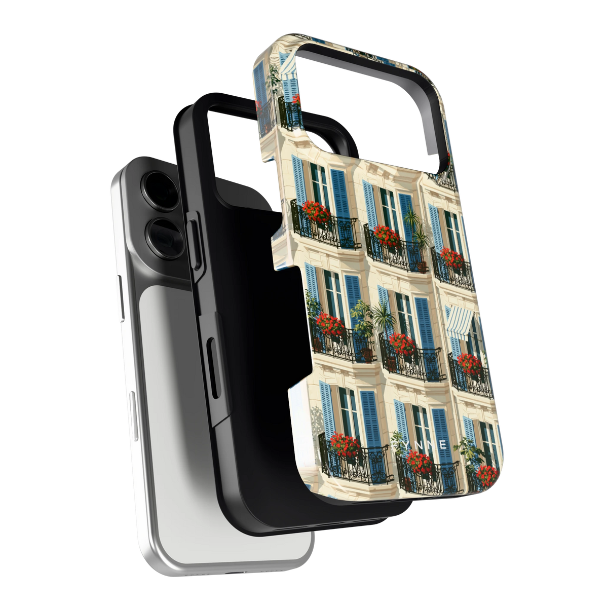 Balkonseizoen hoesje voor iPhone 17 Pro, los van de telefoon